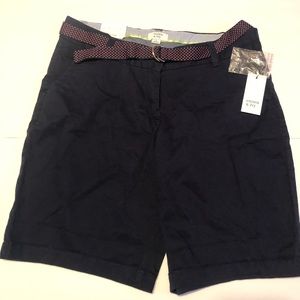 Women navy crown & Ivy NWT sz 4 shorts